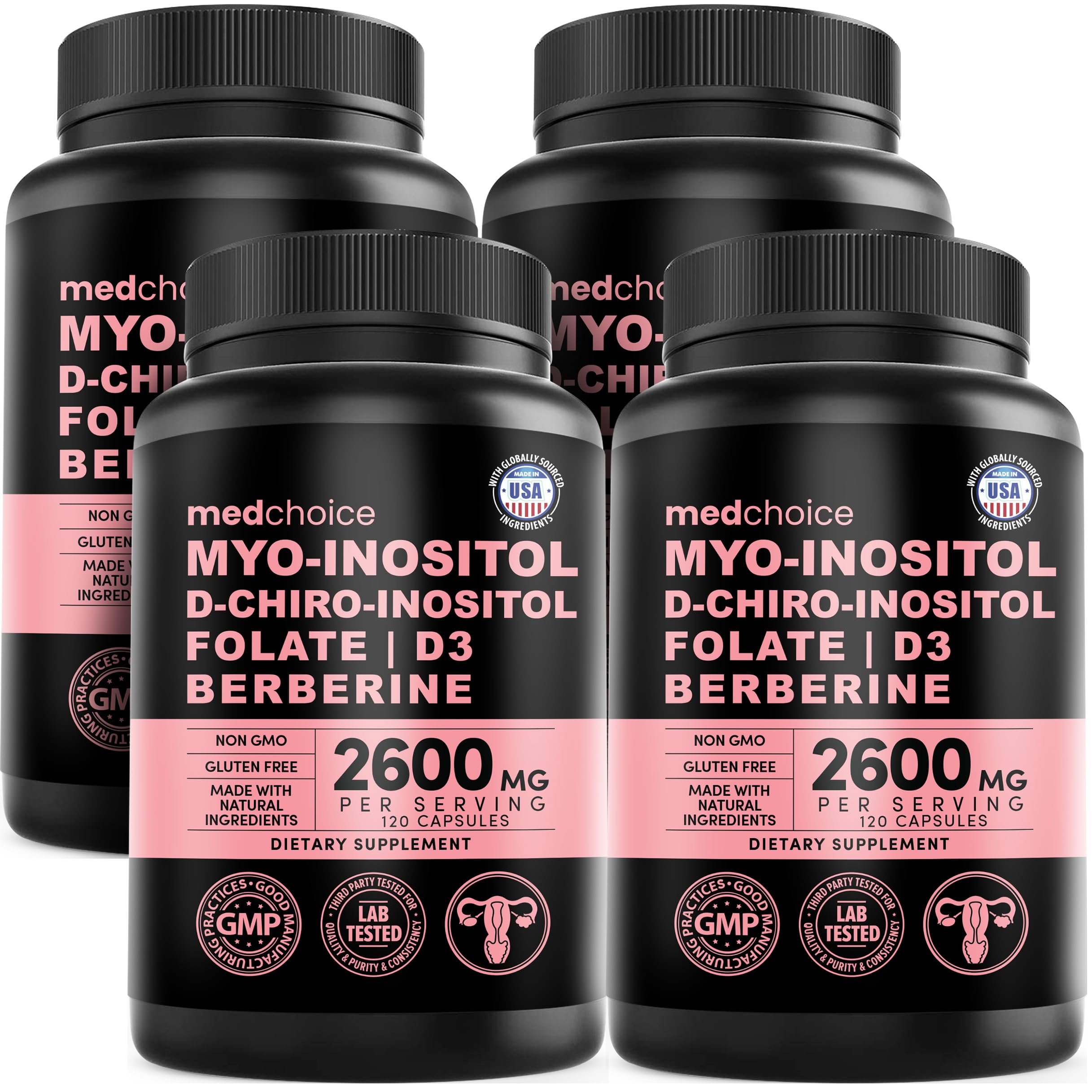 14-in-1 Women’s Inositol Complex Supplement for Hormone Balance