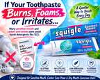 Squigle Enamel Saver Toothpaste for Canker Sore Care

