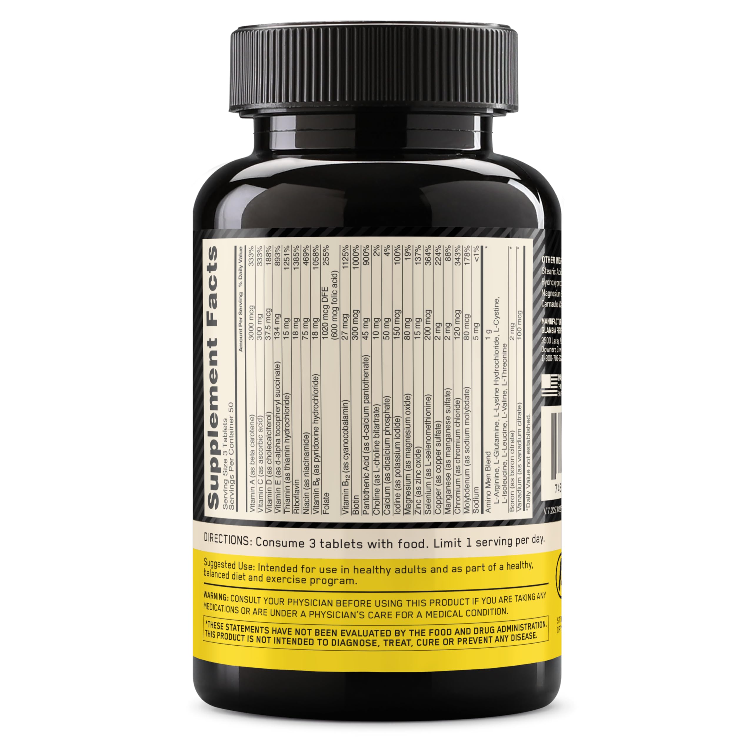 Opti-Men Multivitamin for Men Immune Support | Optimum Nutrition

