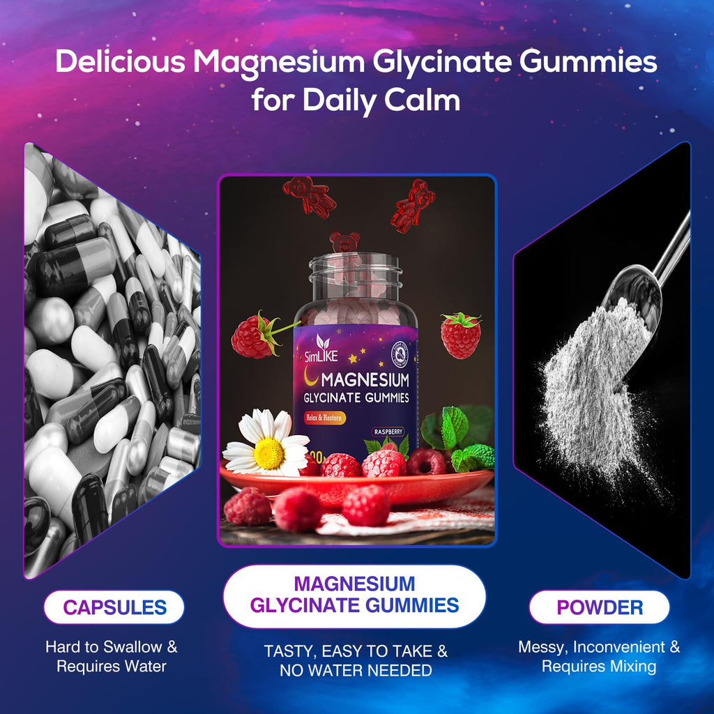Magnesium Glycinate Gummies with L-Theanine & GABA

