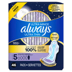 Always Ultra Thin Pads – LeakGuard & RapidDRY


