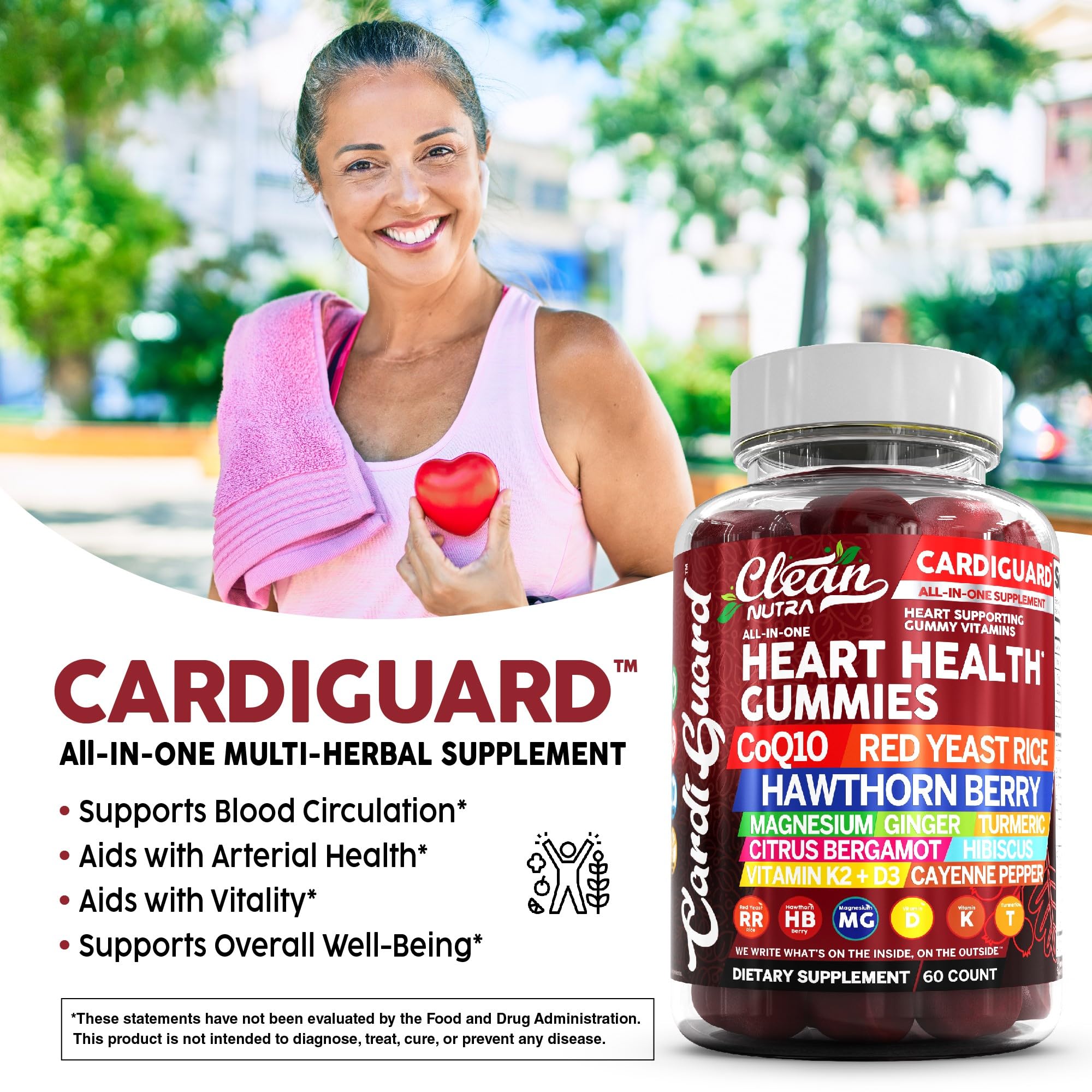 Clean Nutraceuticals CoQ10 Gummies – Dietary Supplement

