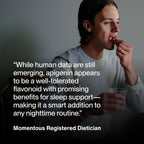 Momentous Apigenin Supplement | Sleep Support

