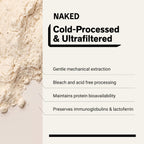 NAKED Whey Protein Powder - Grass-Fed, Non-GMO, Gluten-Free

