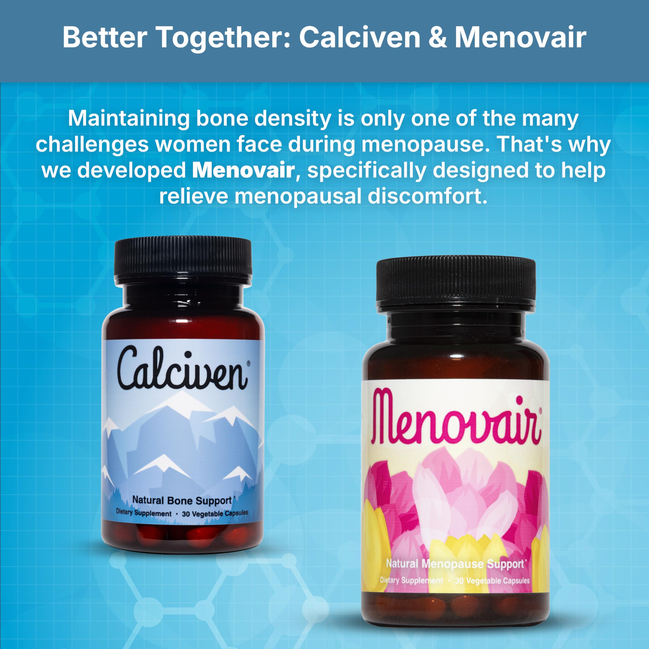 Calciven Natural Bone Support Supplement|Non-GMO Gluten-Free

