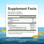 Noor Vitamins Halal Fish Oil Omega-3 Supplement

