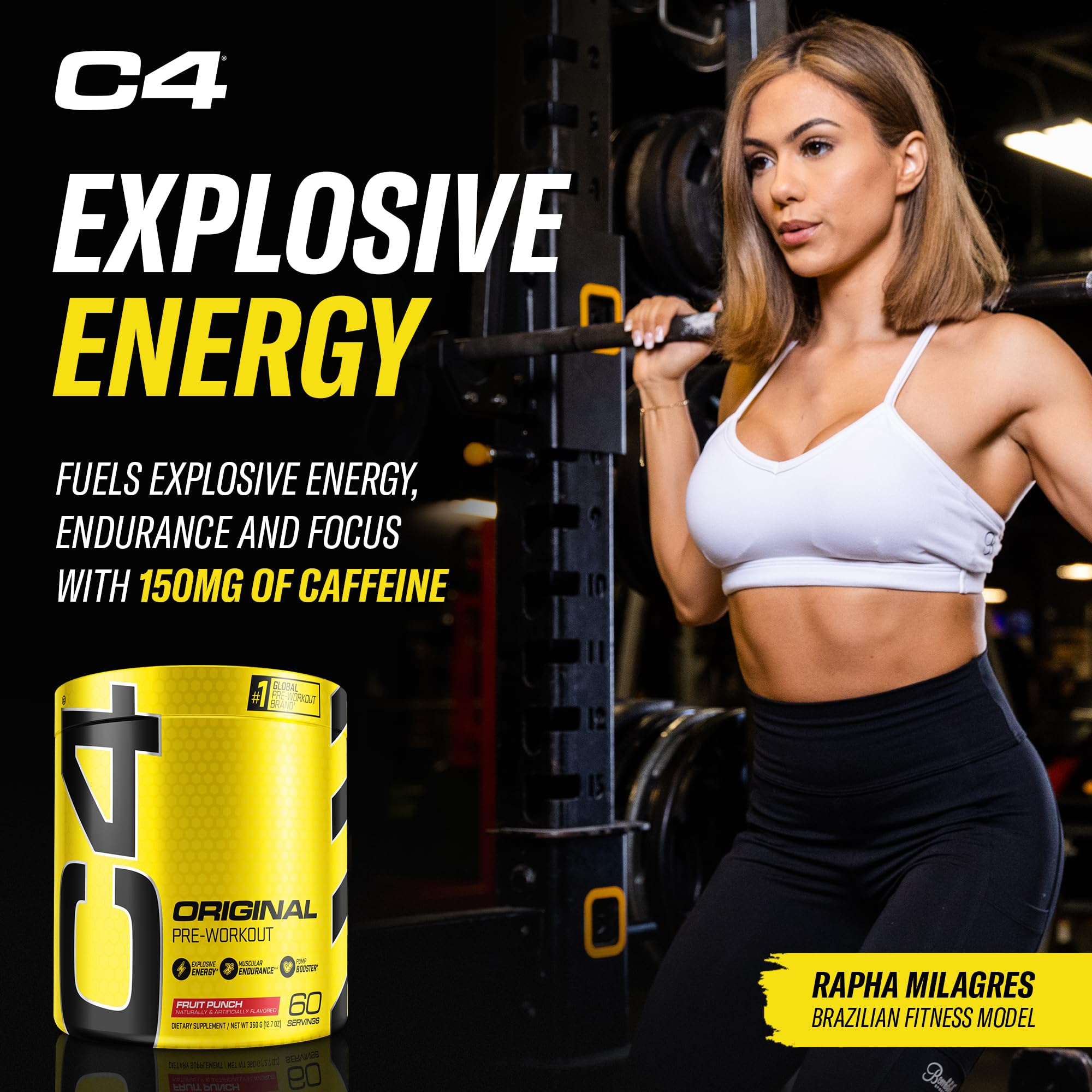 C4 Original Pre Workout Powder | Energy & Endurance

