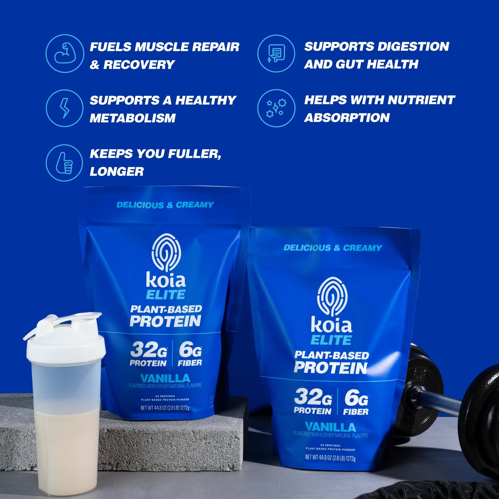 Koia Plant Based Protein Elite Powder

