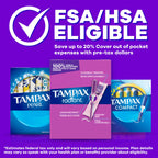 Tampax Radiant Tampons with LeakGuard Braid | Protection

