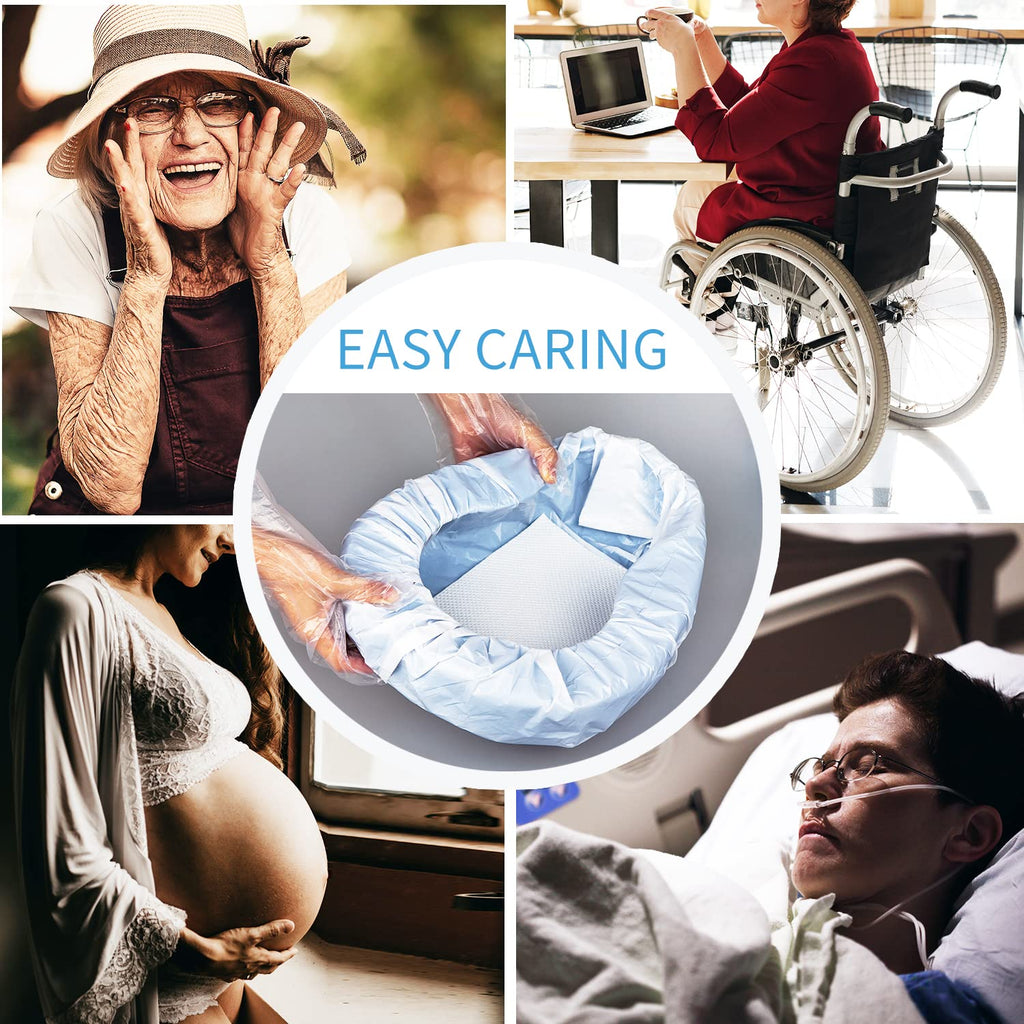 MINIVON Bedpan Set with Liners, Pads & Gloves

