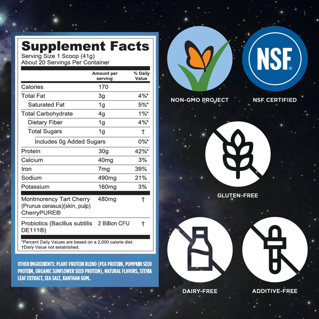 Vega Protein + Recovery Plant-Based Protein Powder

