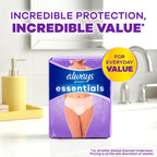 Always Discreet Essentials Women's Incontinence Underwear

