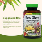 Herbs Etc. Deep Sleep Softgels - Melatonin-Free Sleep Support


