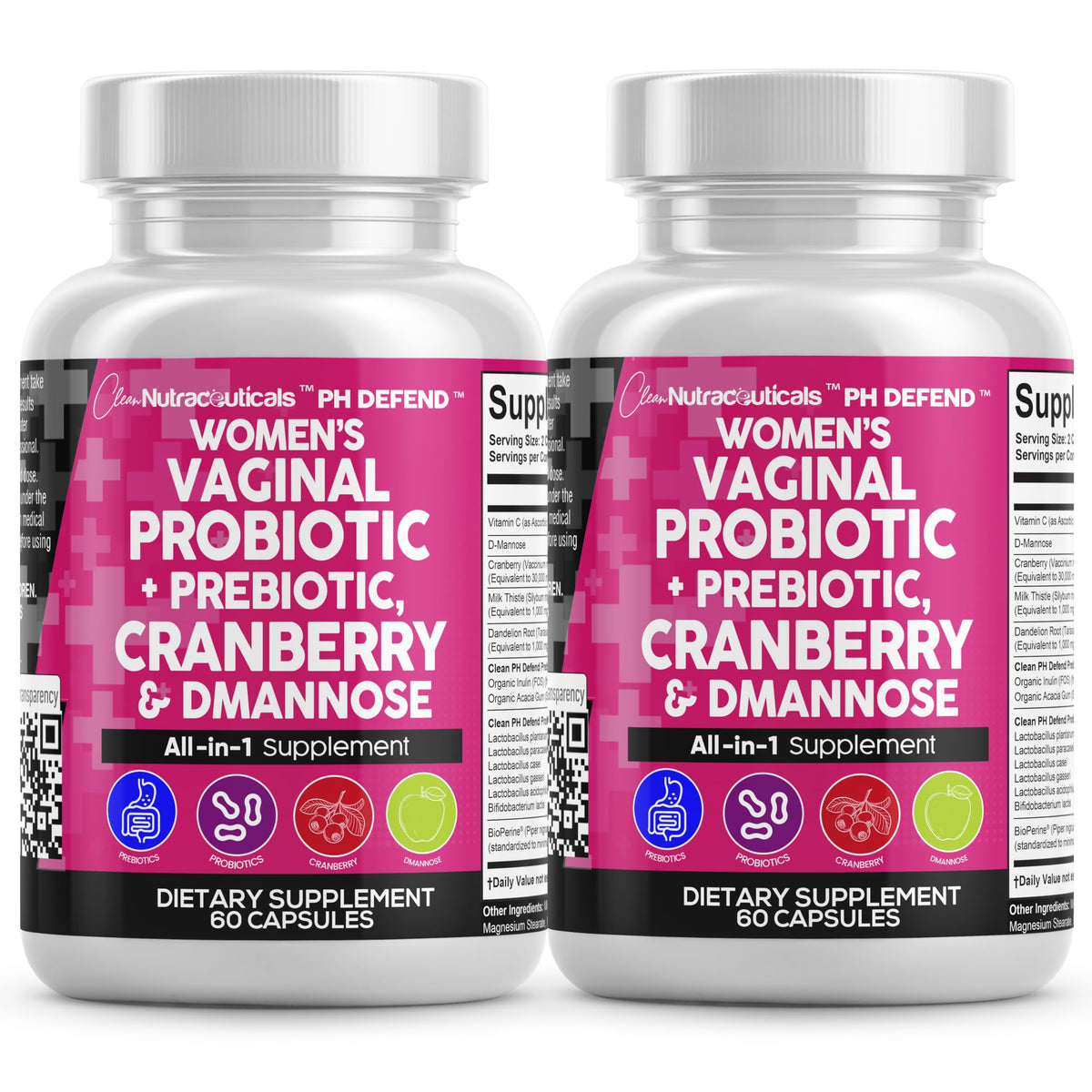 Vaginal Probiotics for Women Capsule by PH Defend pH Balance