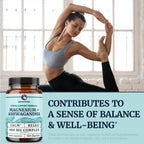 Magnesium Ashwagandha Supplement for Relaxation & Sleep

