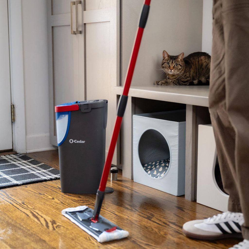 O-Cedar H2prO Flat Mop System Dual-Tank Water

