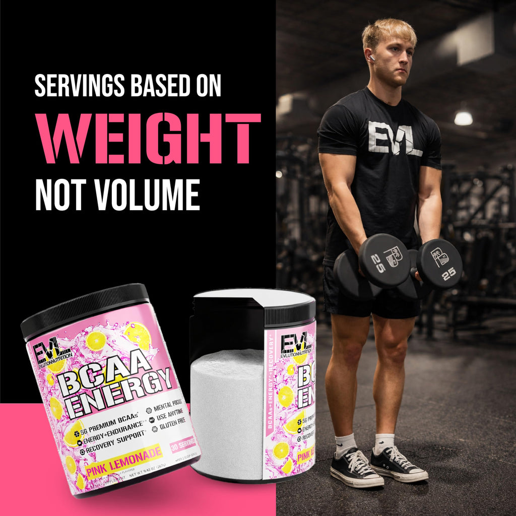 EVL BCAAs Amino Acids Powder – Pre Workout Energy

