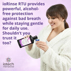 ioRinse Halitosis Mouthwash - Molecular Iodine

