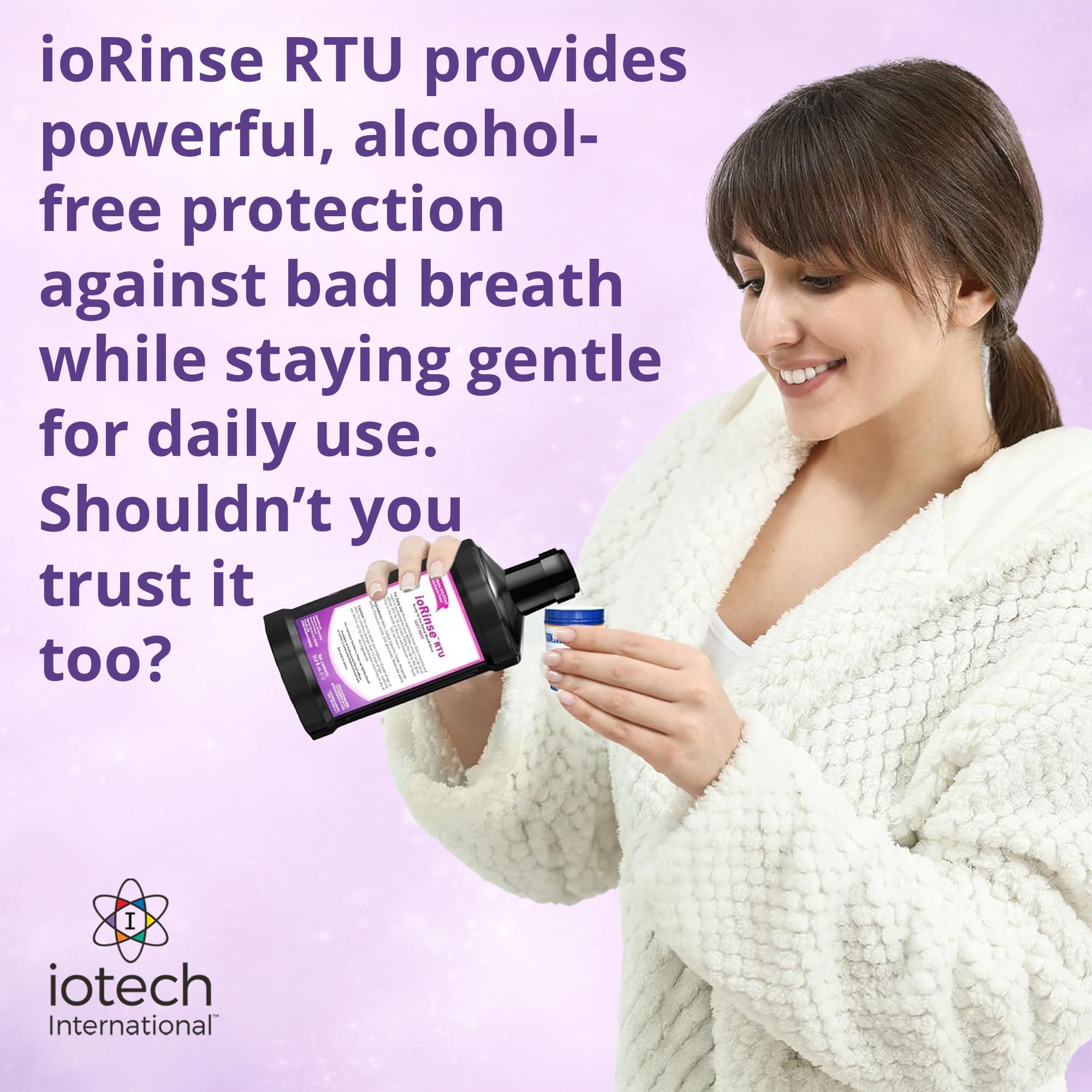 ioRinse Halitosis Mouthwash - Molecular Iodine

