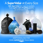 Trash Bags by Reli. Heavy-Duty for Everyday Use

