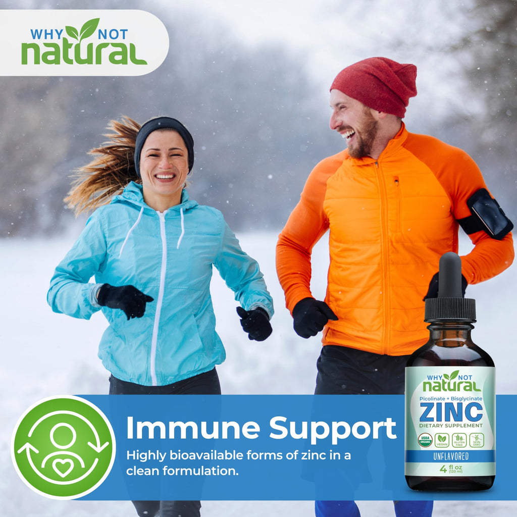 Liquid Zinc Drops for Immune & Gut Support

