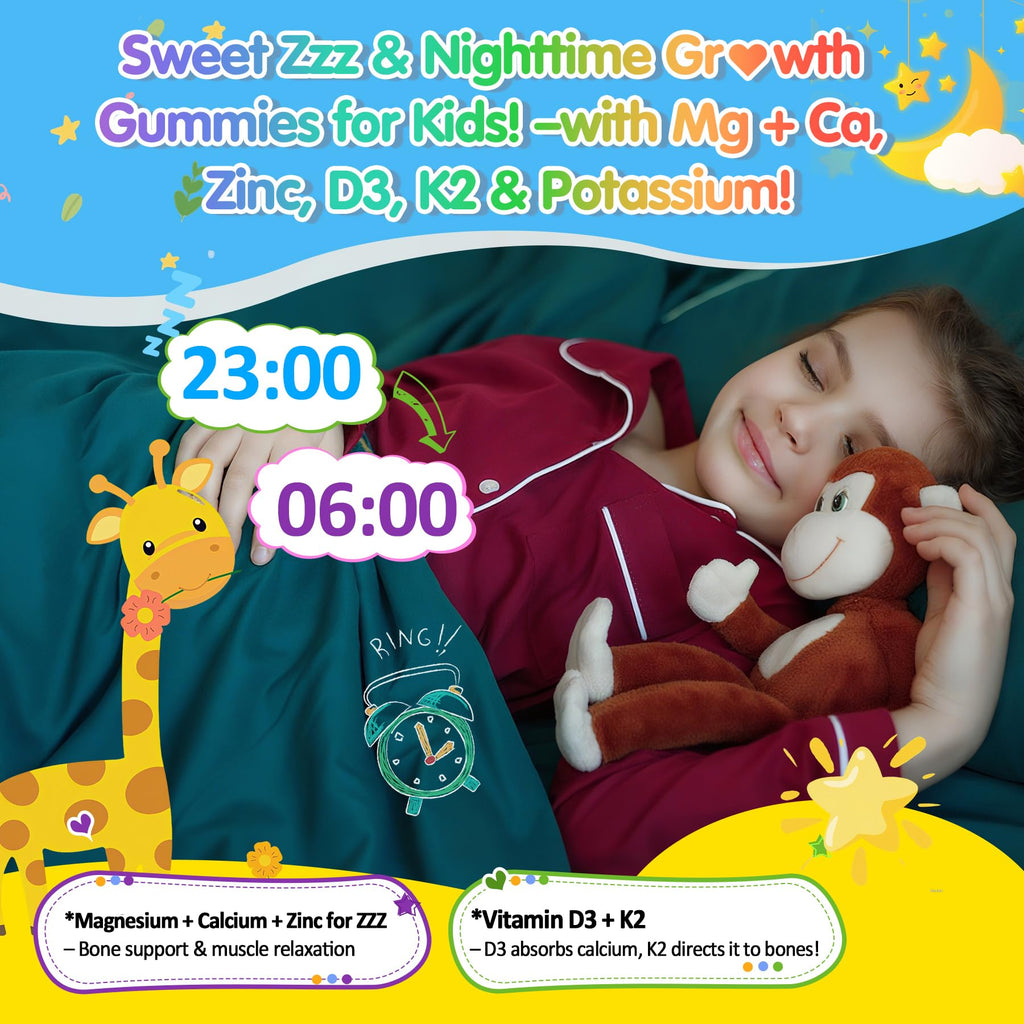 Kids Nighttime Multivitamin Mineral Gummies

