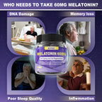 Melatonin Gummies for Adults - Antioxidant & Brain Support

