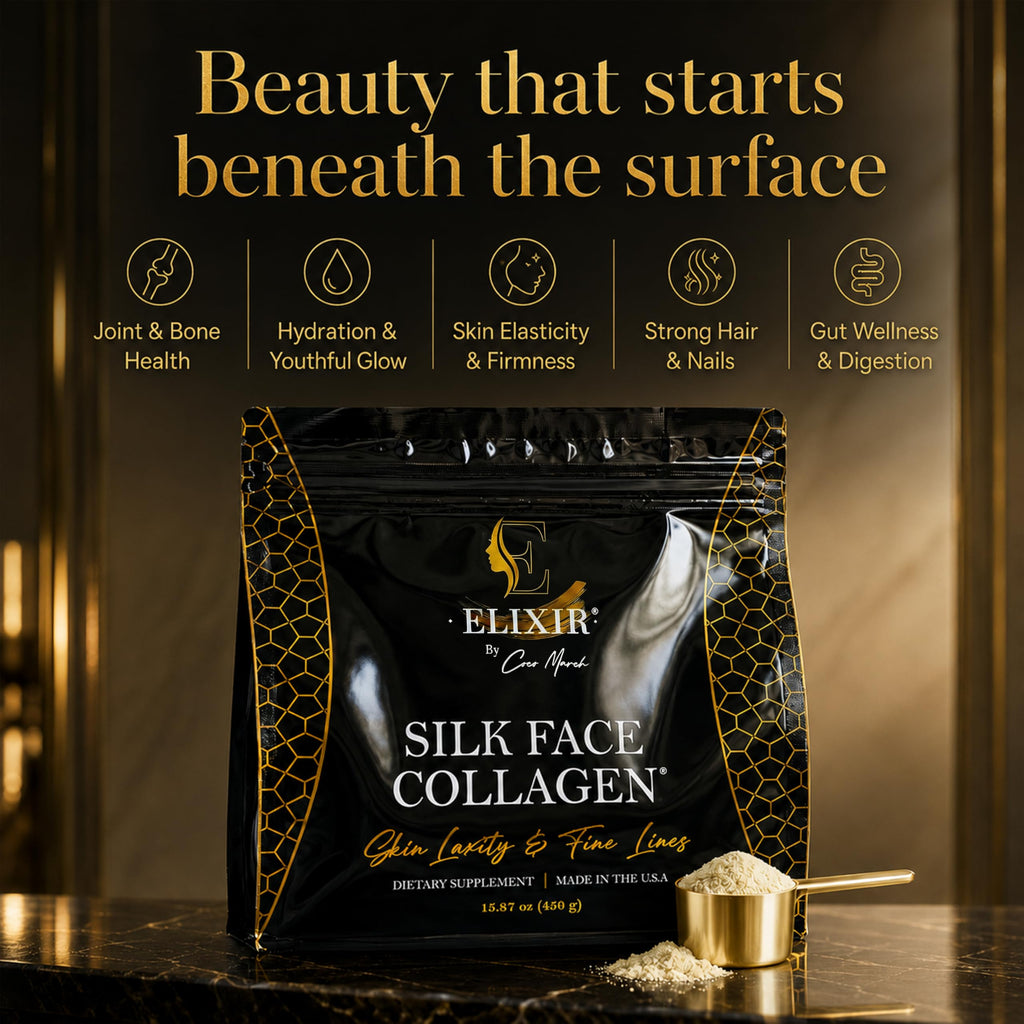 Cocó March Silk Face Collagen Peptides Powder - Skin Health

