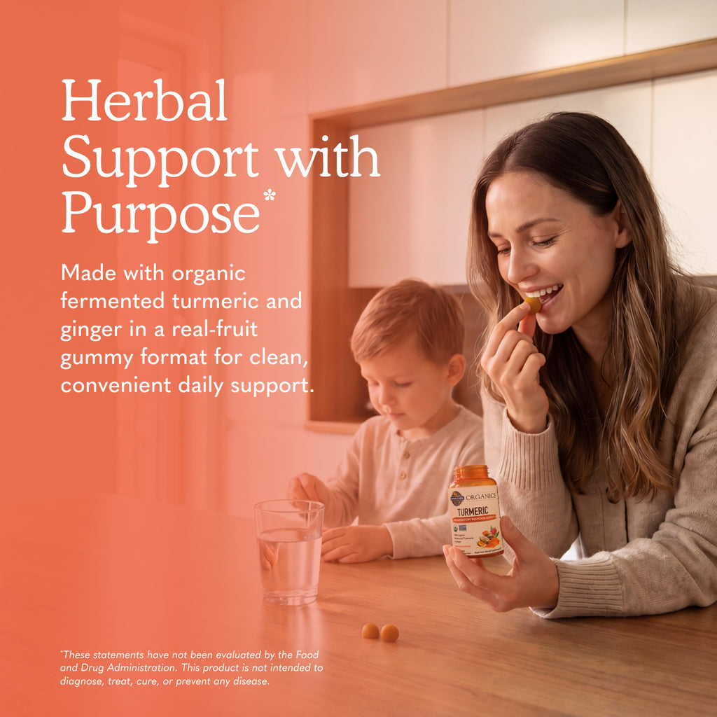 Curcumin Gummies Garden of Life Organics Inflammation

