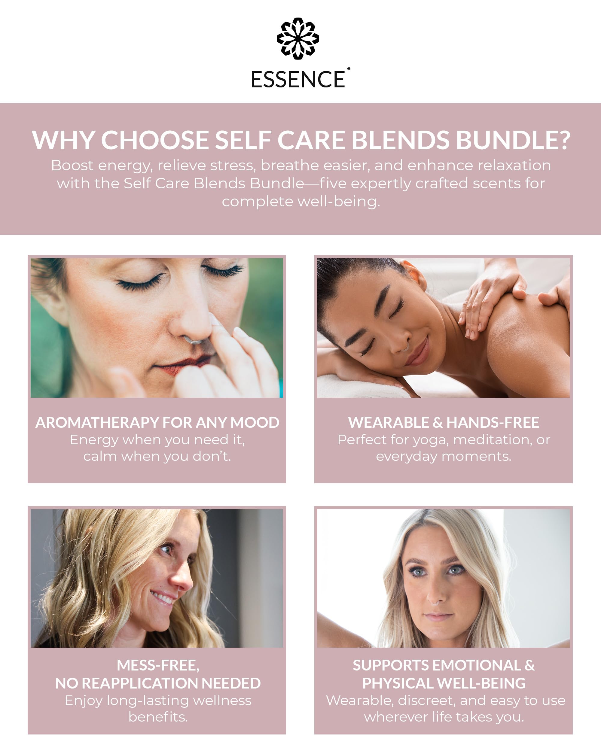 Essence Nasal Diffuser Nose Rings – Wearable Aromatherapy

