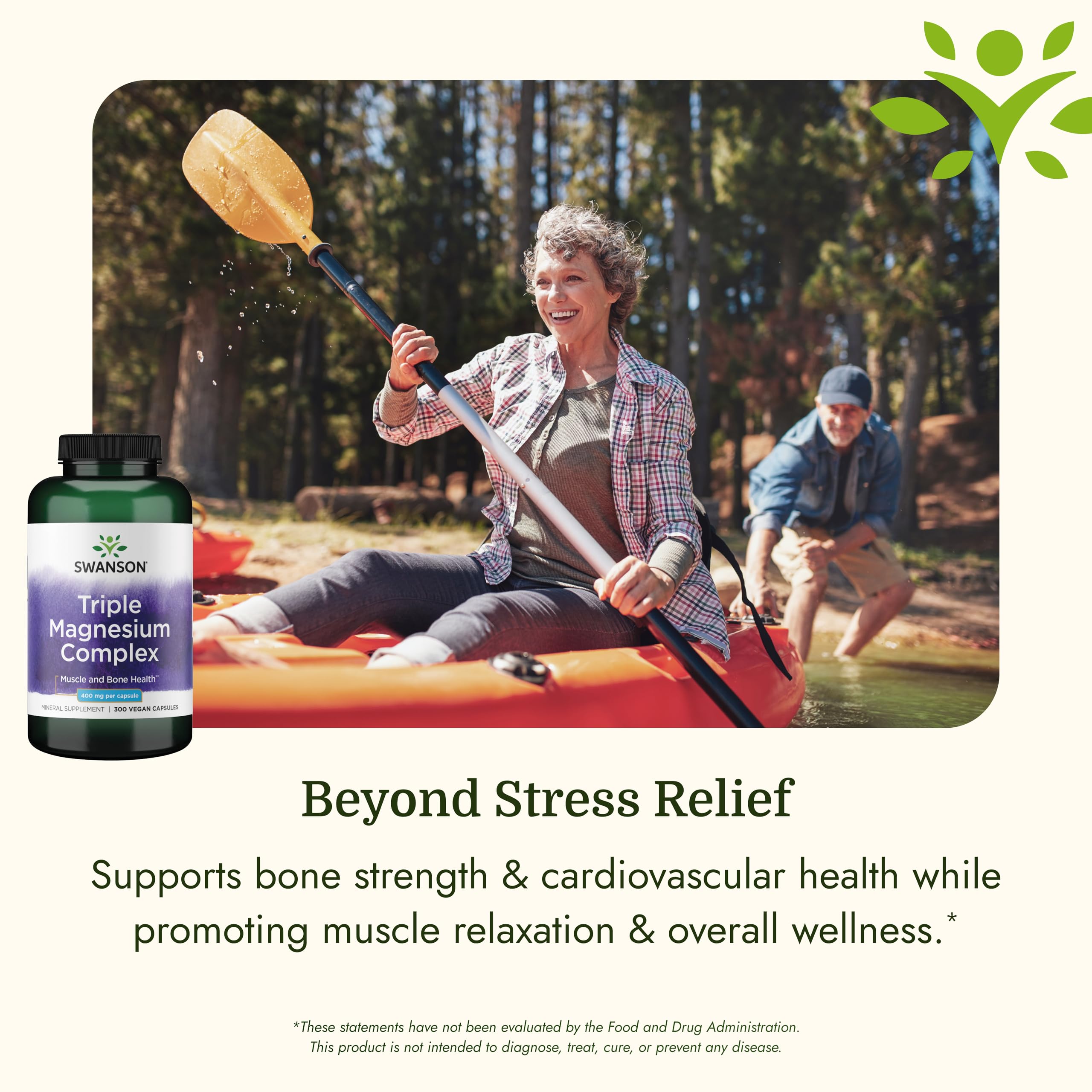 Swanson Triple Magnesium Complex | Bone & Nerve Support

