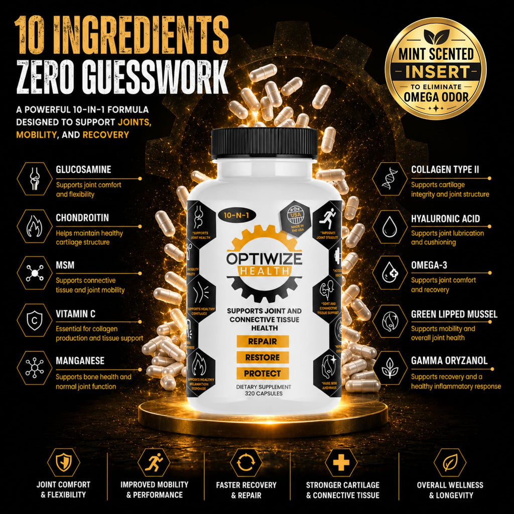 OptiWize Joint Health Supplement | Men & Women

