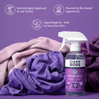 CleanBoss Wrinkle Boss Spray for Clothing | Quick Release

