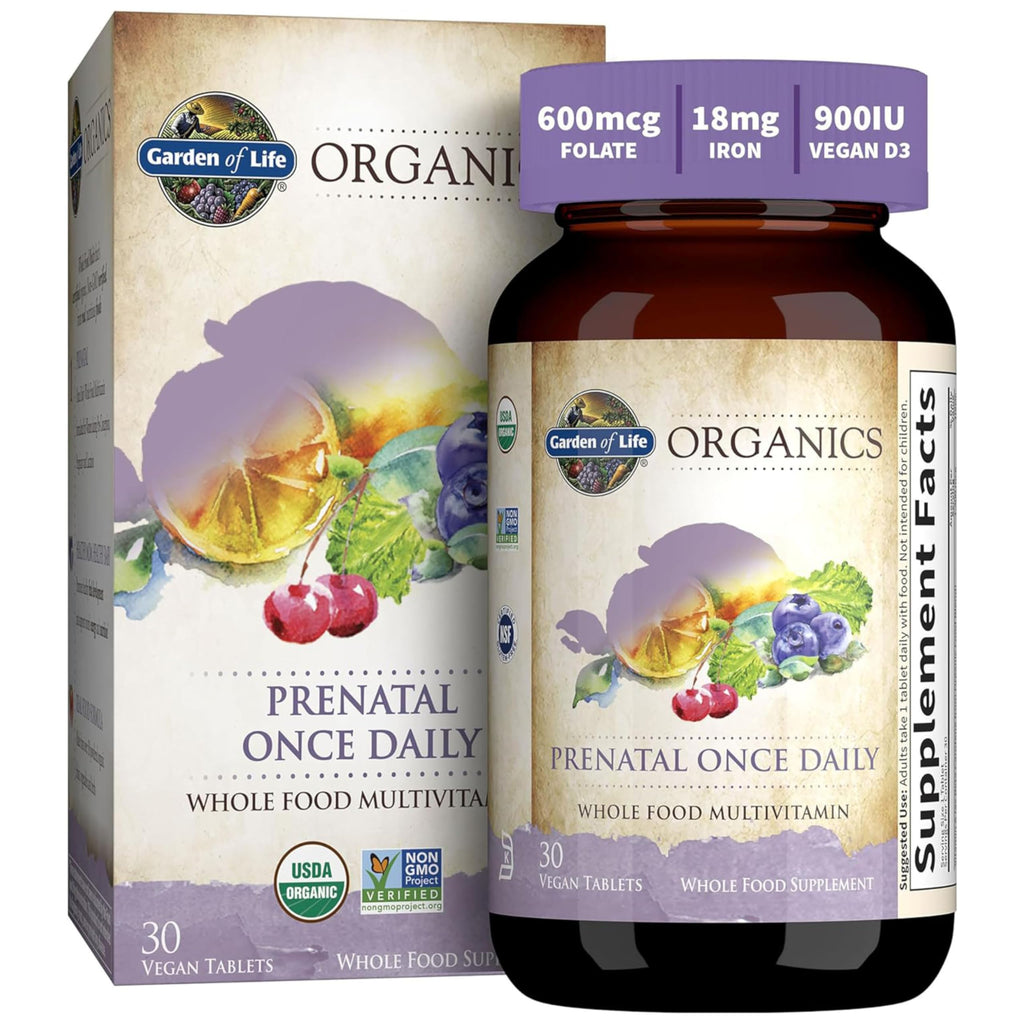 Garden of Life Mykind Prenatal Organic Multivitamin | Daily

