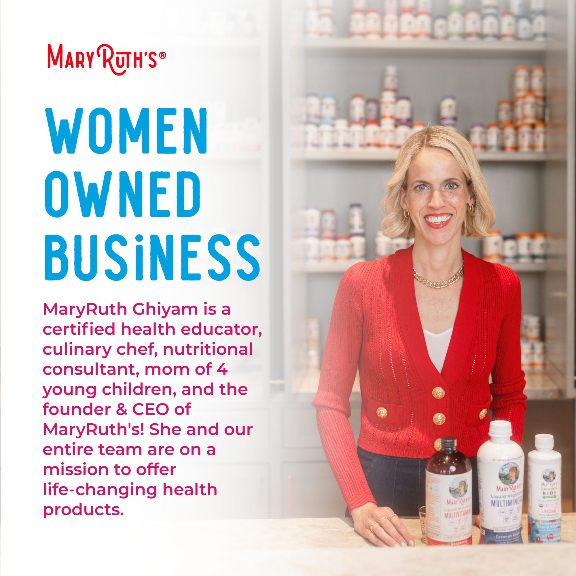 MaryRuth's Women's Multivitamin Gummies | Immunity & Hair

