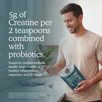Garden of Life SPORT Creatine Monohydrate Powder Probiotics

