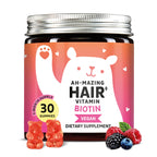 Biotin Gummies for Hair, Skin & Nails - 5,000 mcg Vegan

