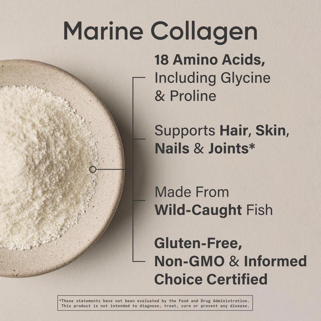 Sports Research Marine Collagen Peptides Powder

