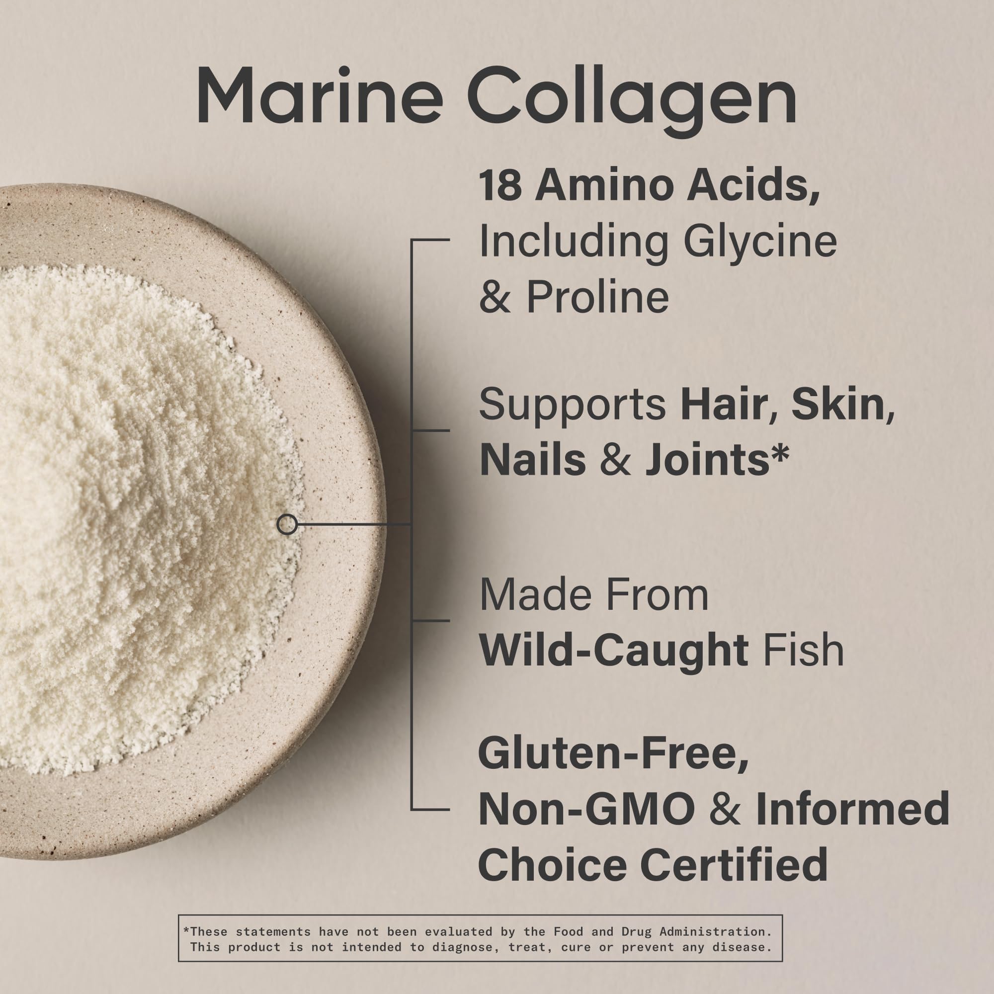 Sports Research Marine Collagen Peptides Powder

