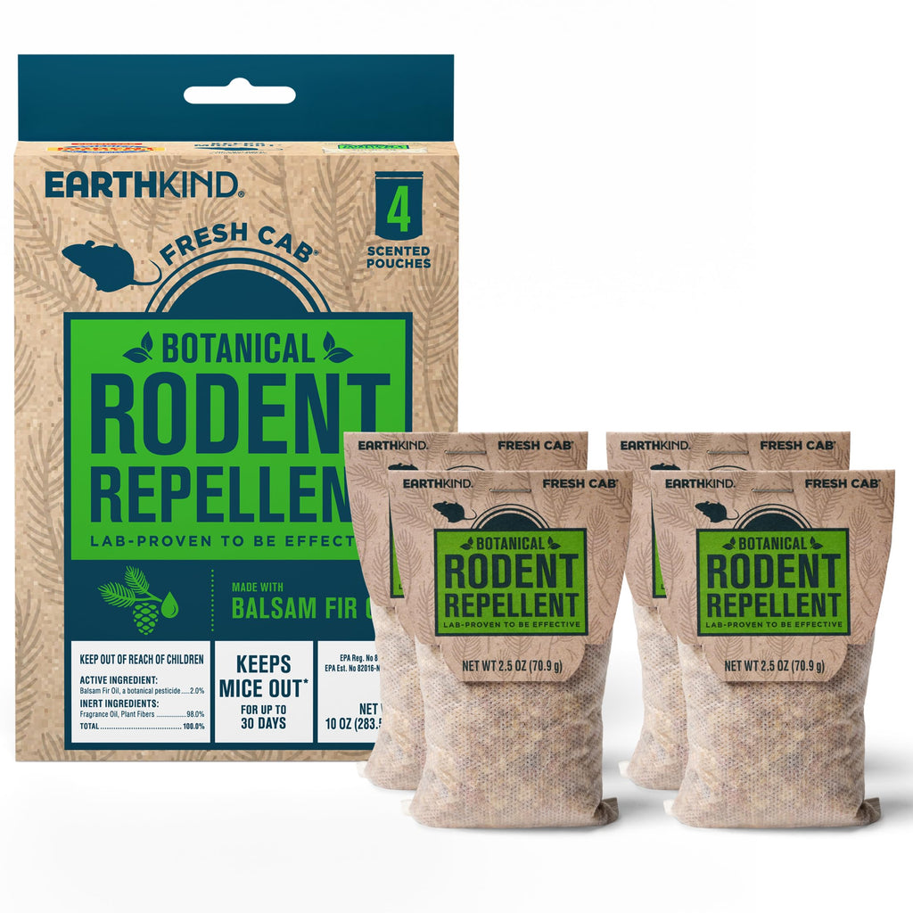 EarthKind Fresh Cab Rodent Repellent - Botanical Pest Control

