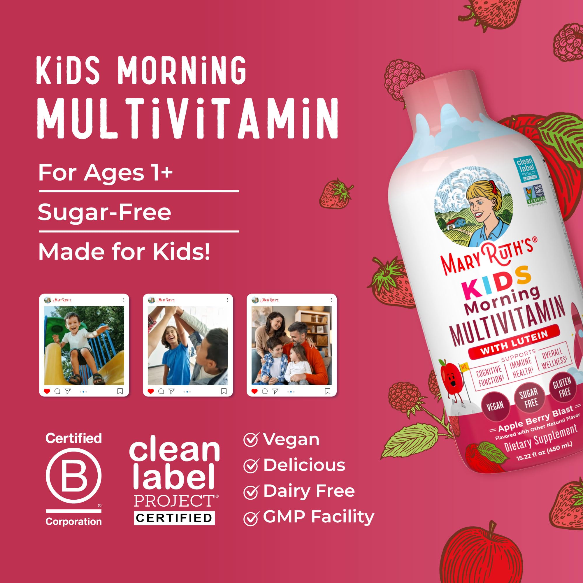 MaryRuth’s Kids Liquid Multivitamin – Immune Support


