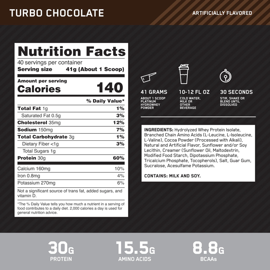 Optimum Nutrition Hydrowhey Protein Powder | Isolate

