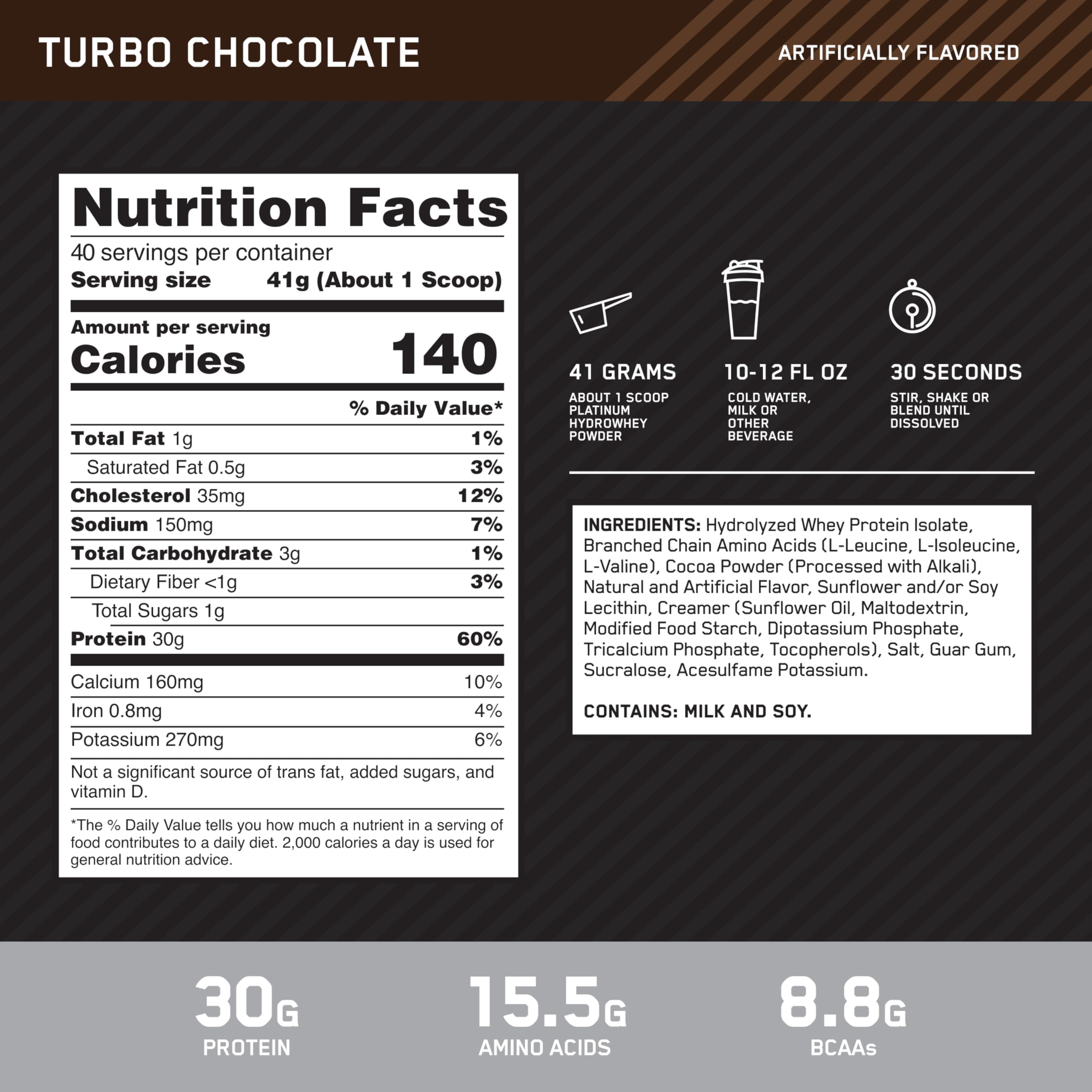 Optimum Nutrition Hydrowhey Protein Powder | Isolate

