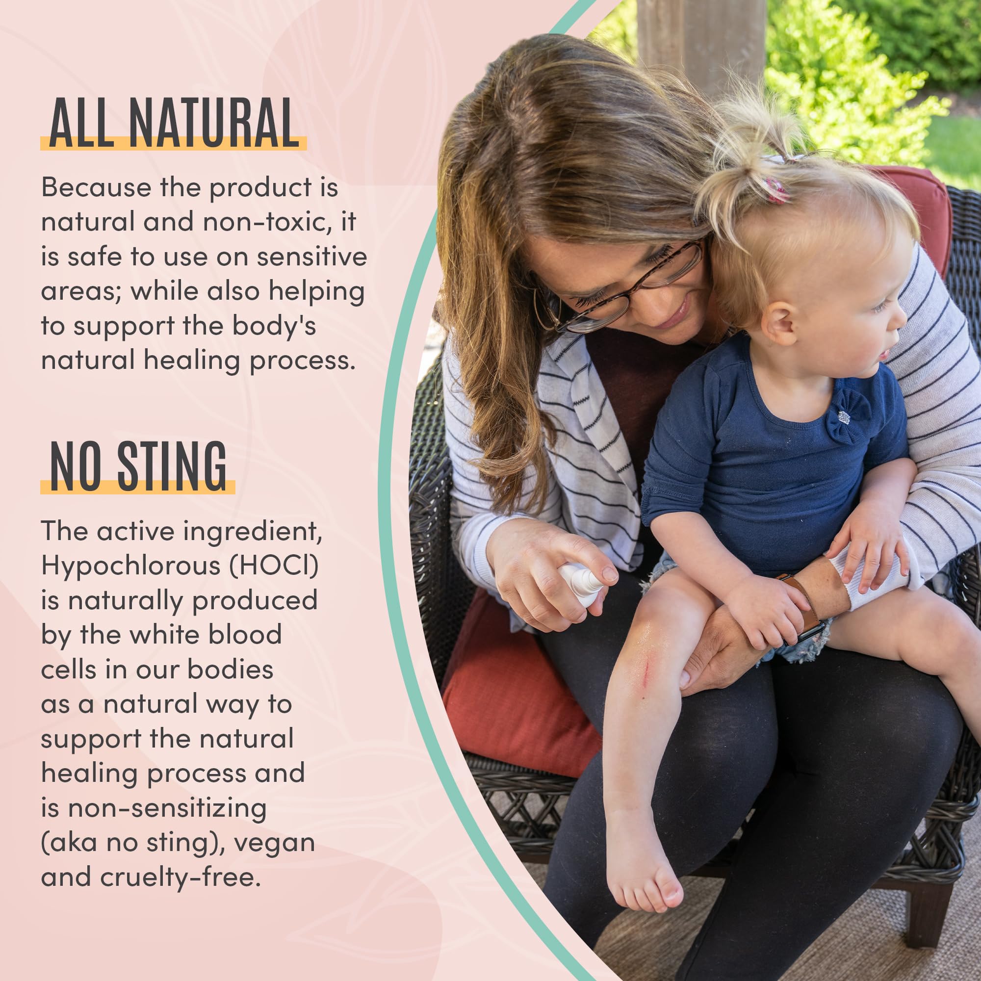 Active Skin Repair Baby Spray | Gentle Baby Skin Care

