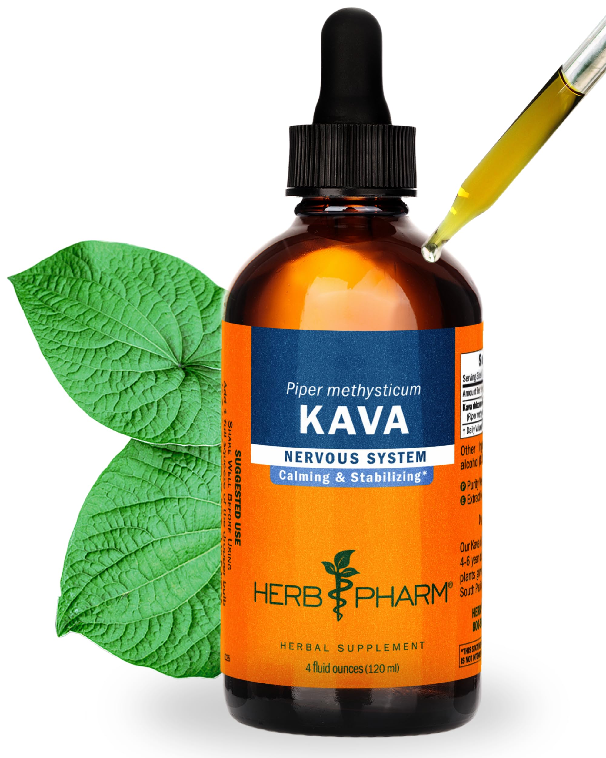 Herb Pharm Kava Root Liquid Extract Calming Support

