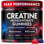 Creatine Monohydrate Gummies with BCAA, L-Carnitine

