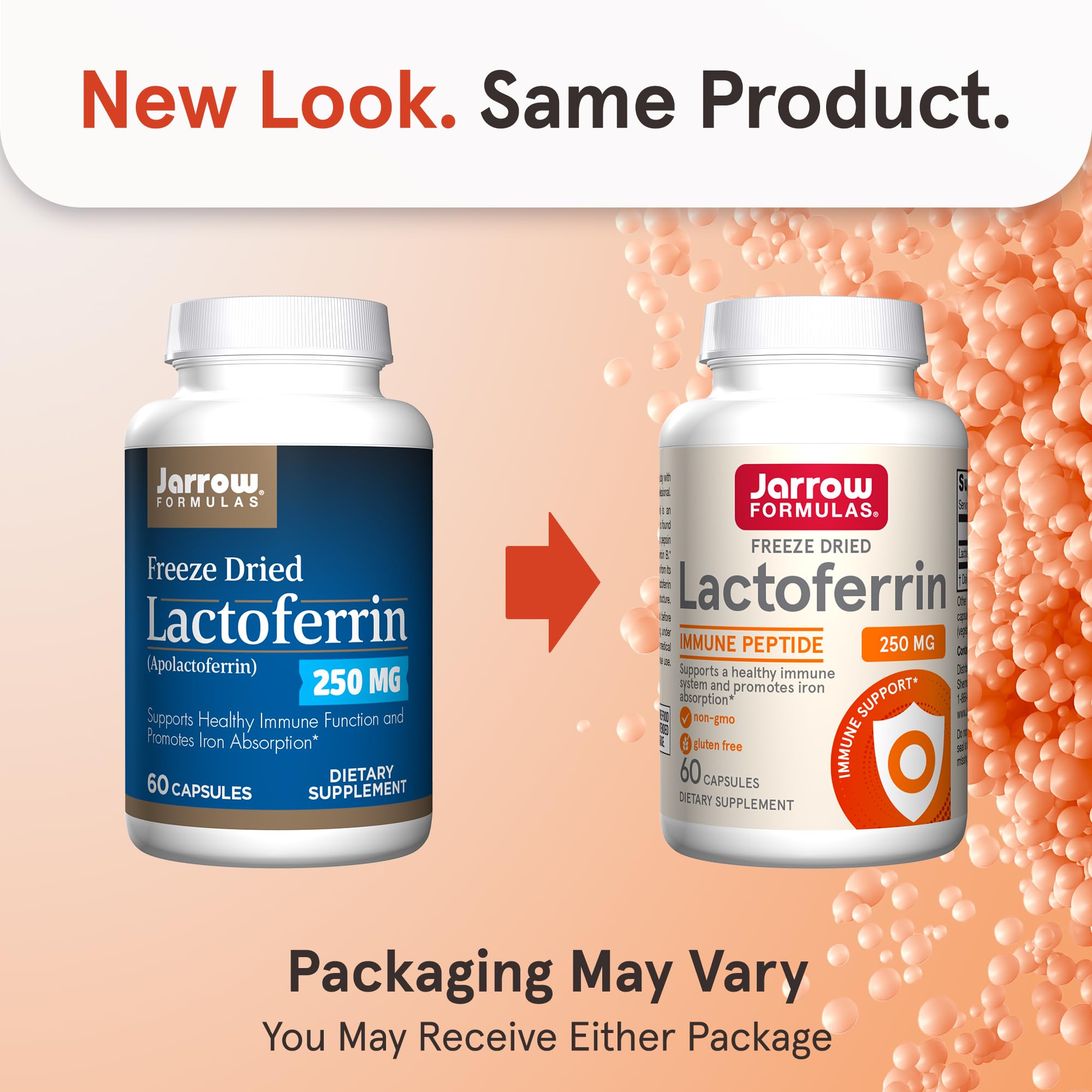 Jarrow Formulas Lactoferrin 250 mg Immune Support

