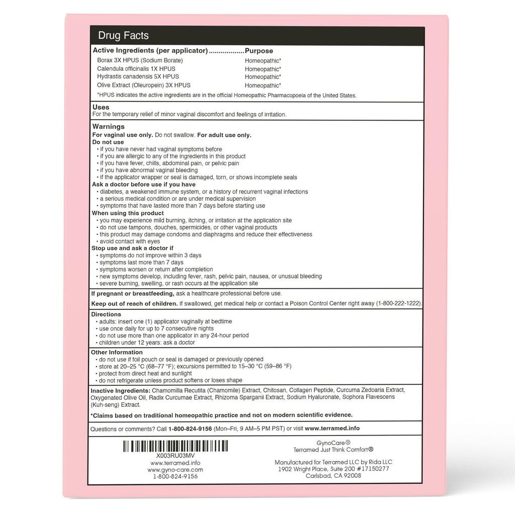 BV Relief for Women - Natural Homeopathic Vaginal Care

