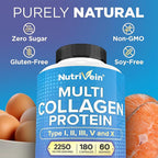Nutrivein Multi Collagen Supplement for Joints, Hair & Skin

