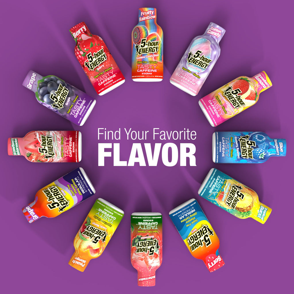 5-hour ENERGY Grape Flavor Energy Shot - Sugar Free

